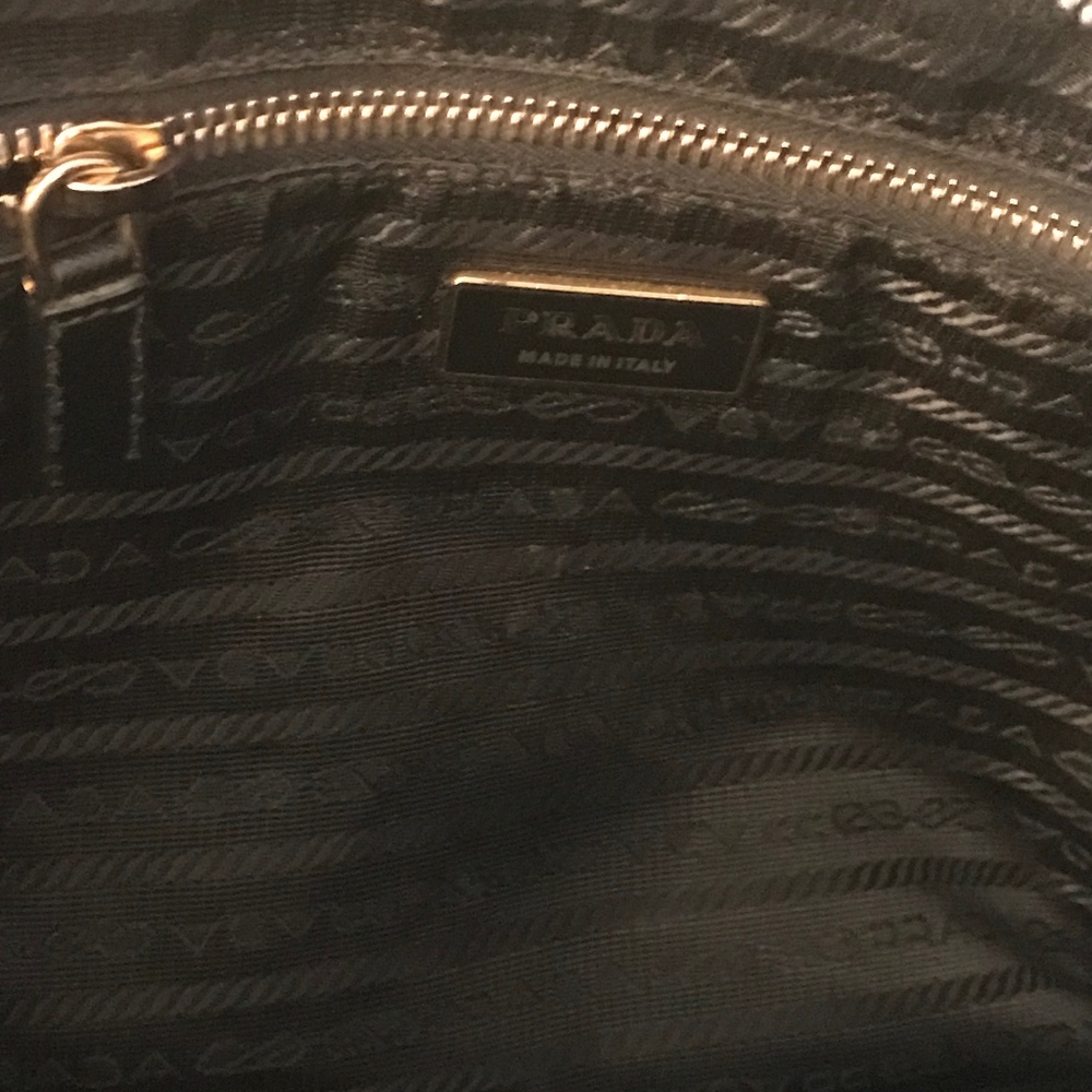 Prada Saffiano Fori Perforated Boston Bag - Picture 8 of 12